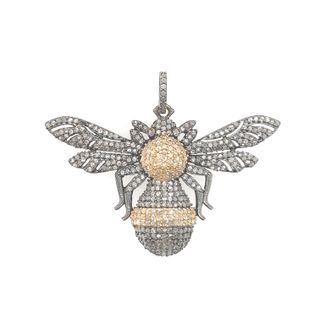 Bee Design Diamond Pendant