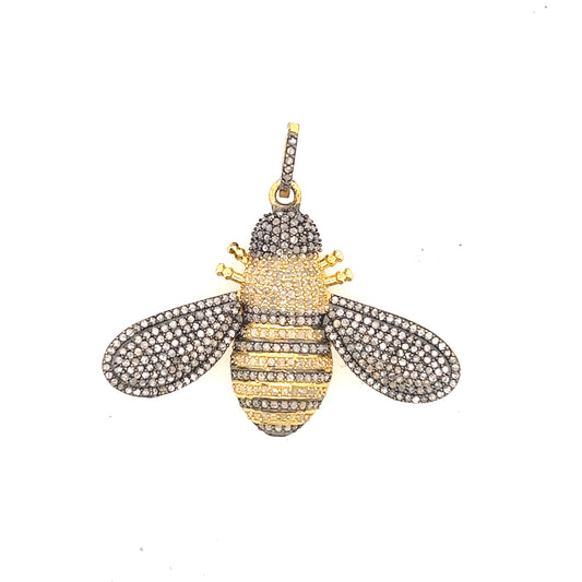 Big Bee Design All Diamond Pendant