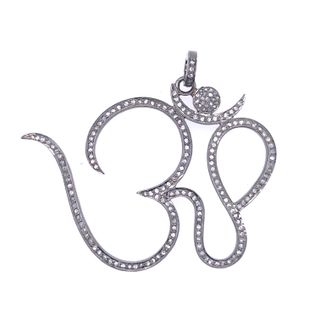 Om Design All Diamond Pendant