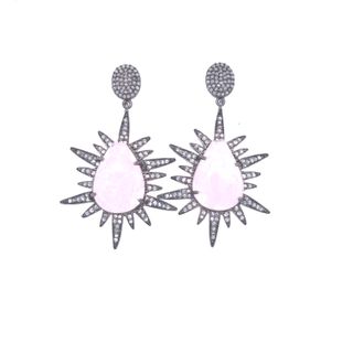 Gemstones Diamond Earrings