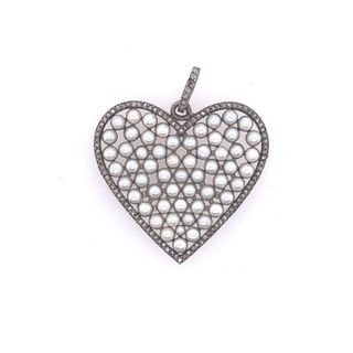 Heart Design Diamond Pendant