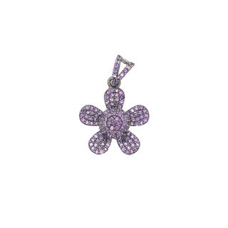 Flower All Diamond Pendant