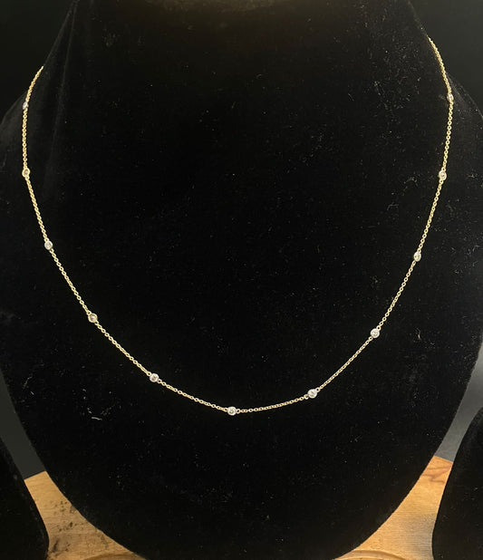 9 Diamond Necklace