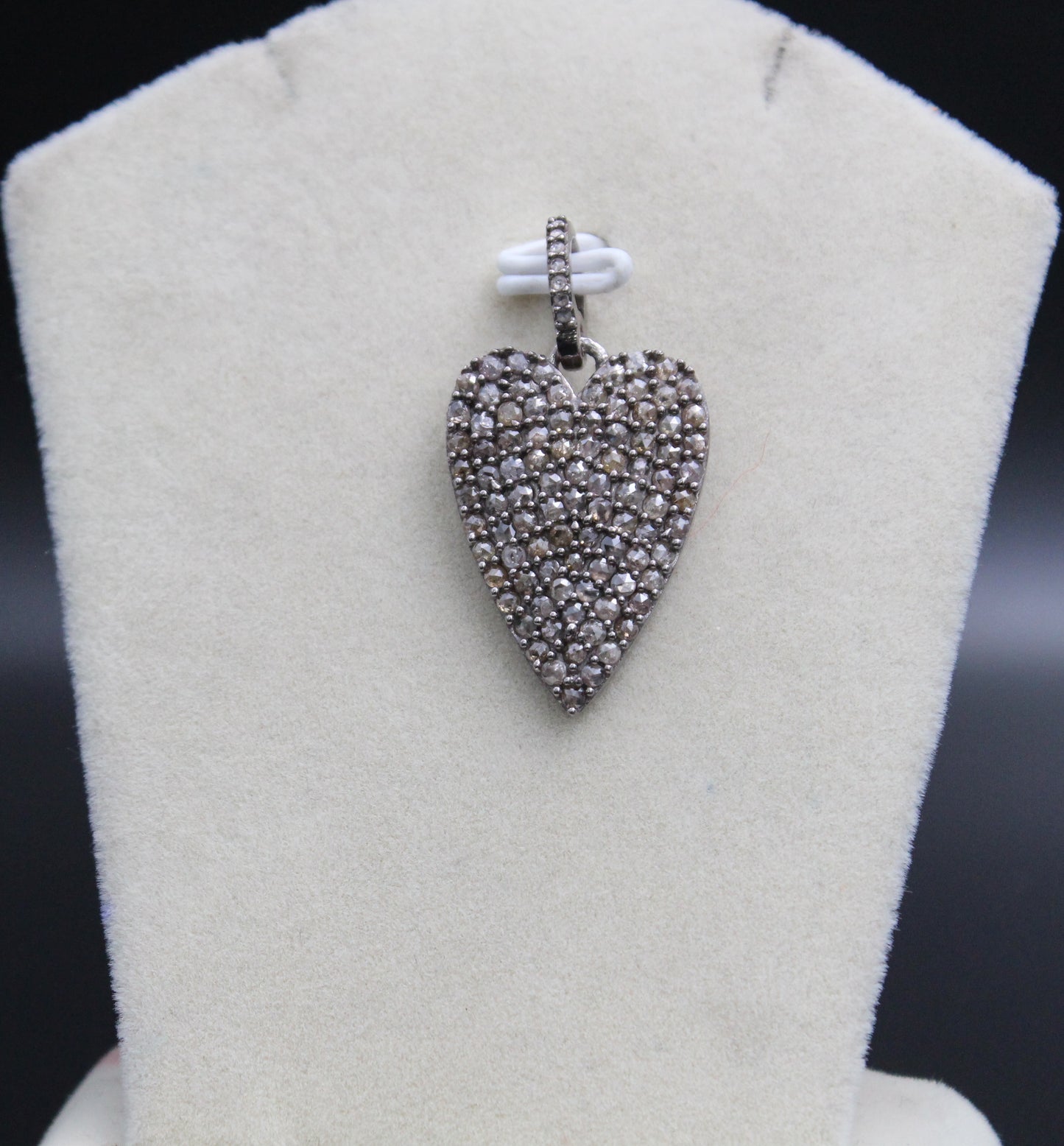 Heart All Diamond Pendant