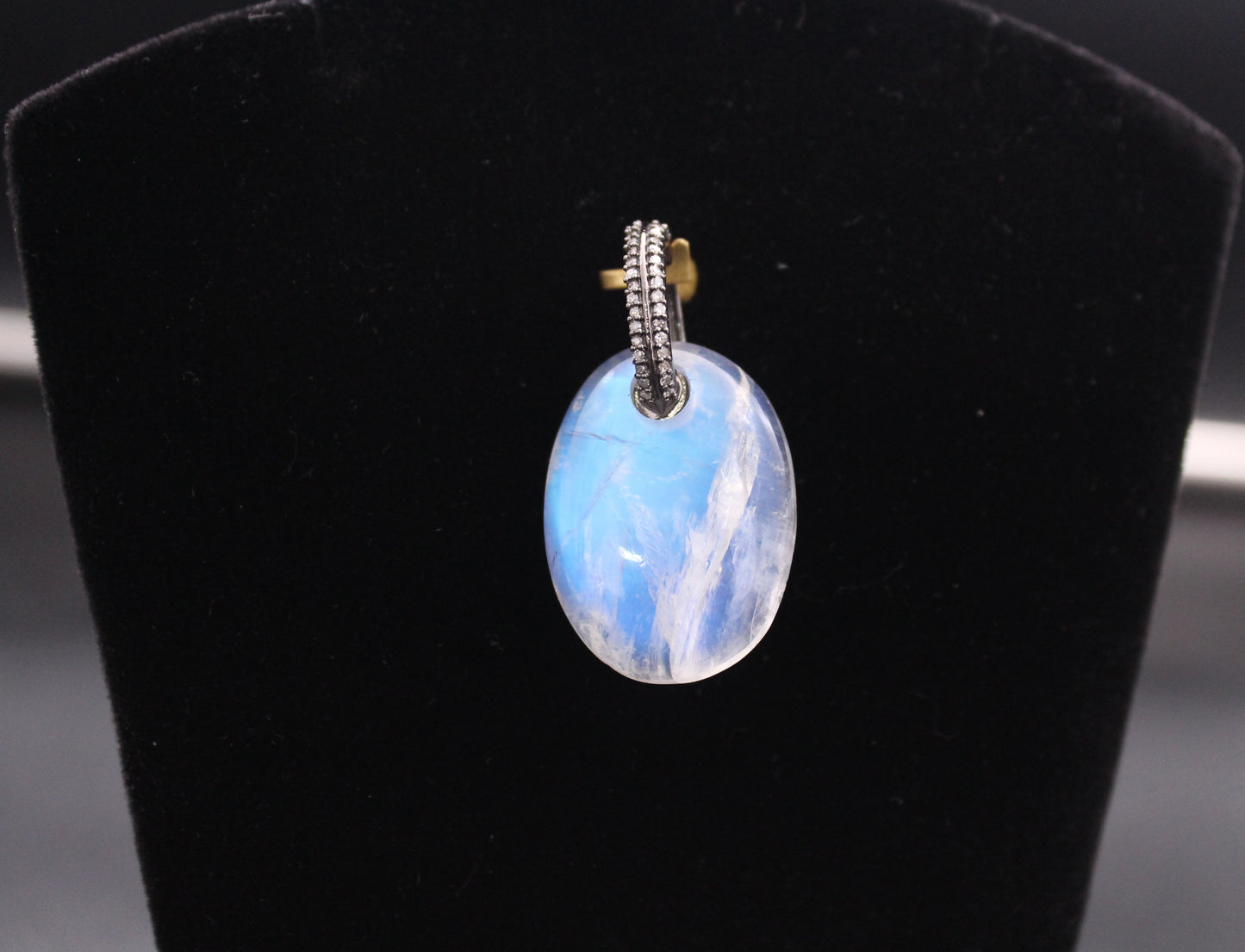 Oval Gemstone Pendant
