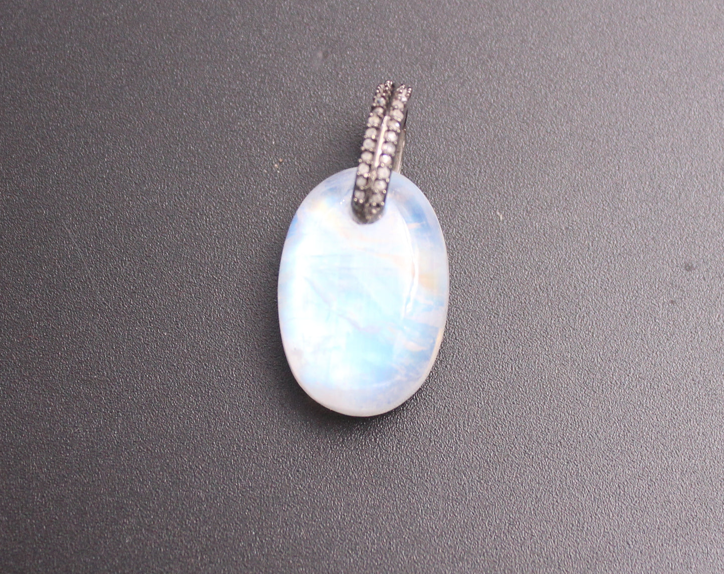 Oval Gemstone Pendant