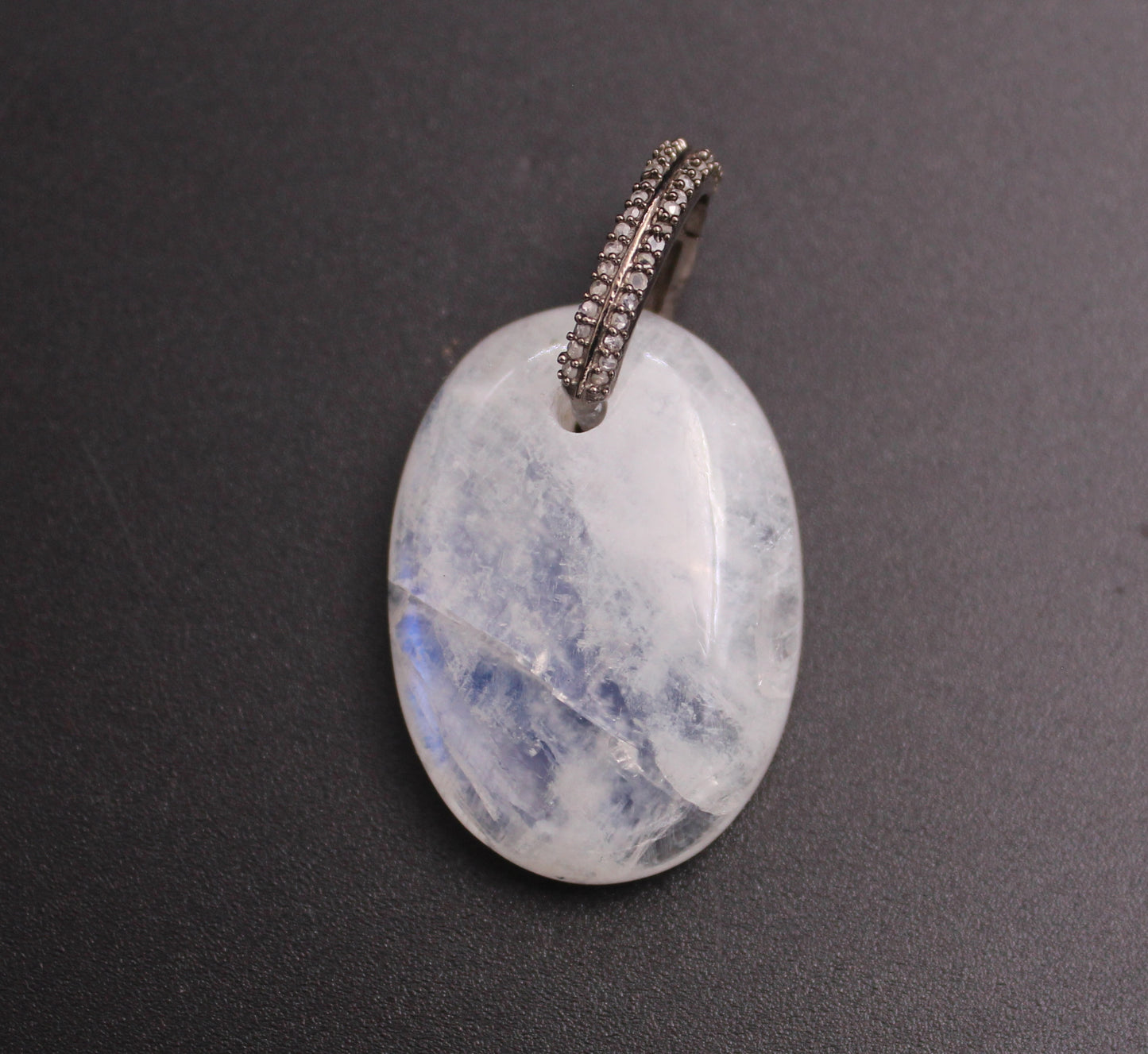 Oval Gemstone Pendant