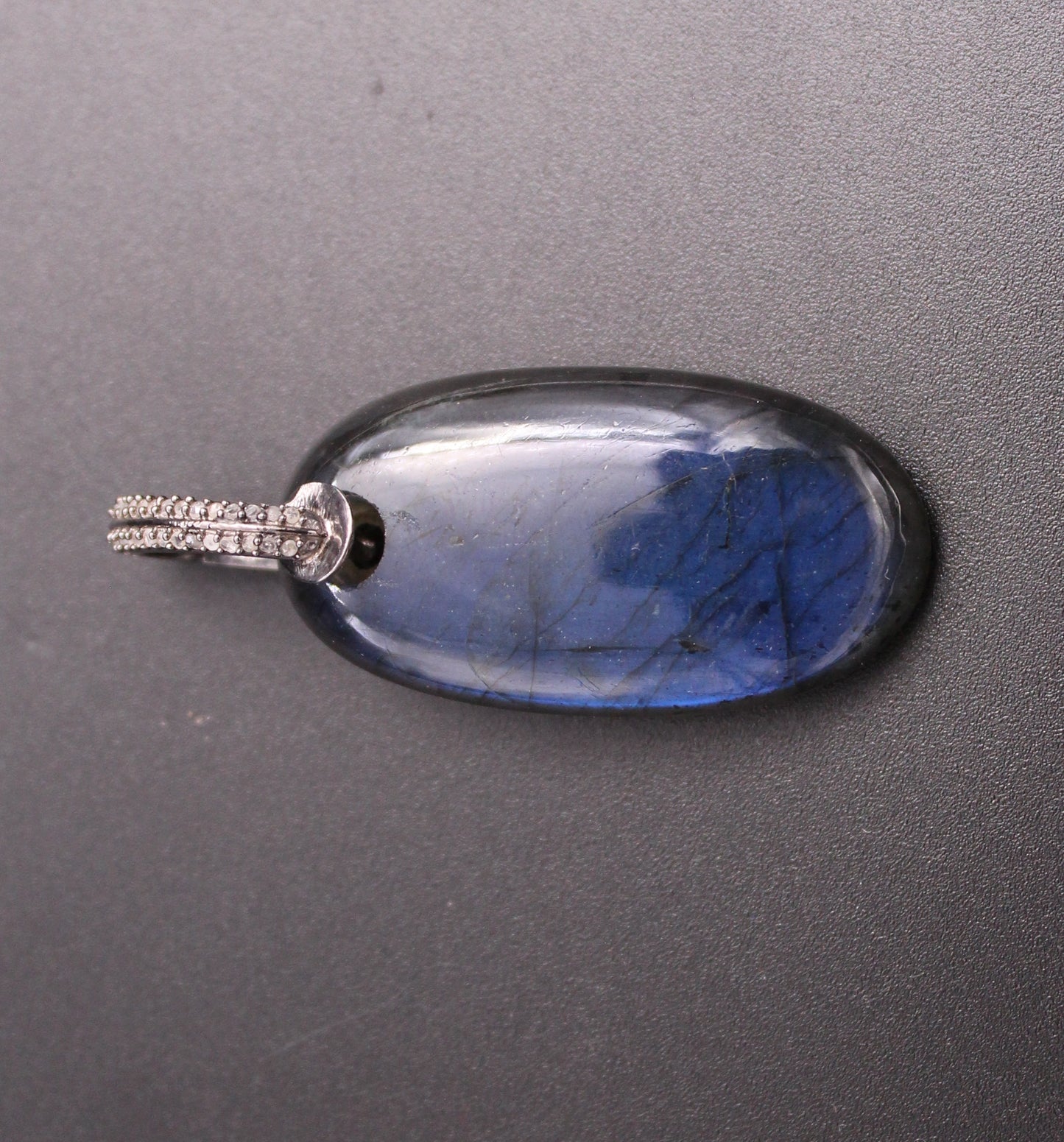 Oval Gemstone Pendant