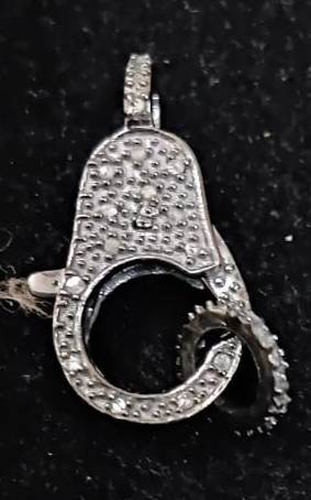 Pave Diamond Lock