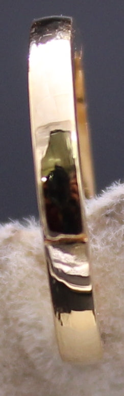 Round Gold Lock
