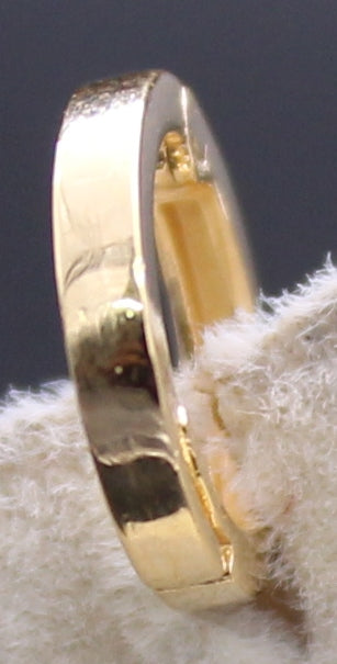 Round Gold Lock