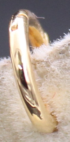 Round Gold Lock