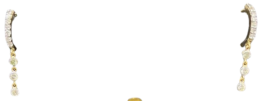 Gold Diamond Earring in 14kt Gold