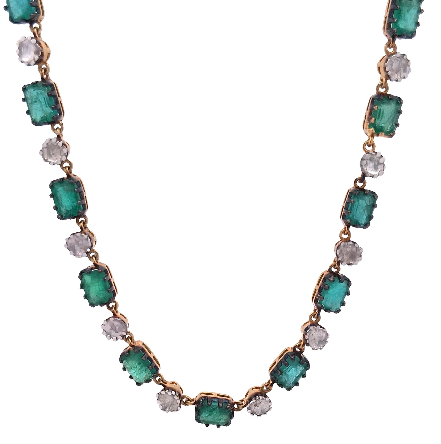 Polki & Emerald Necklace