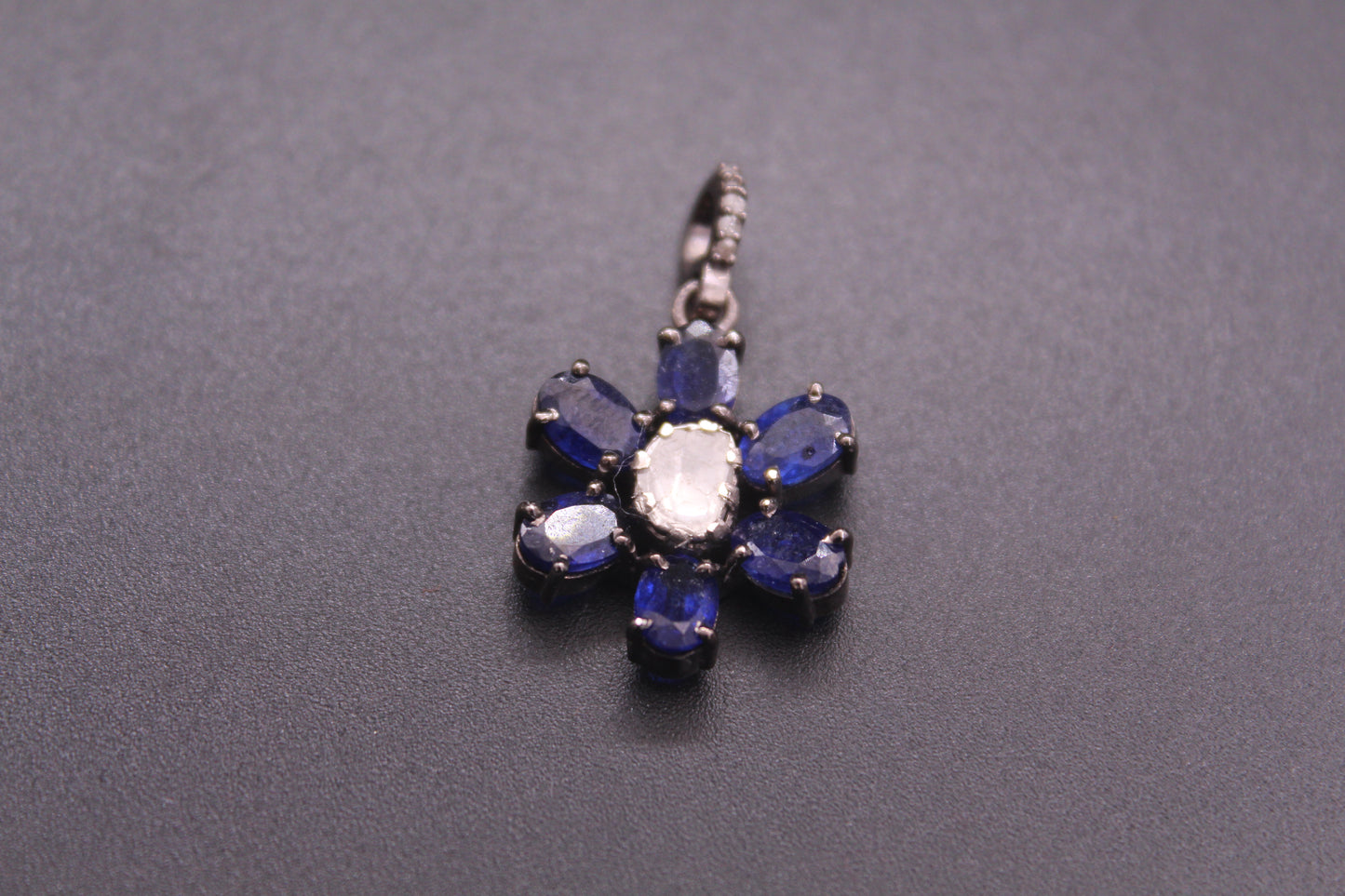 RUBY AND POLKI PENDANT