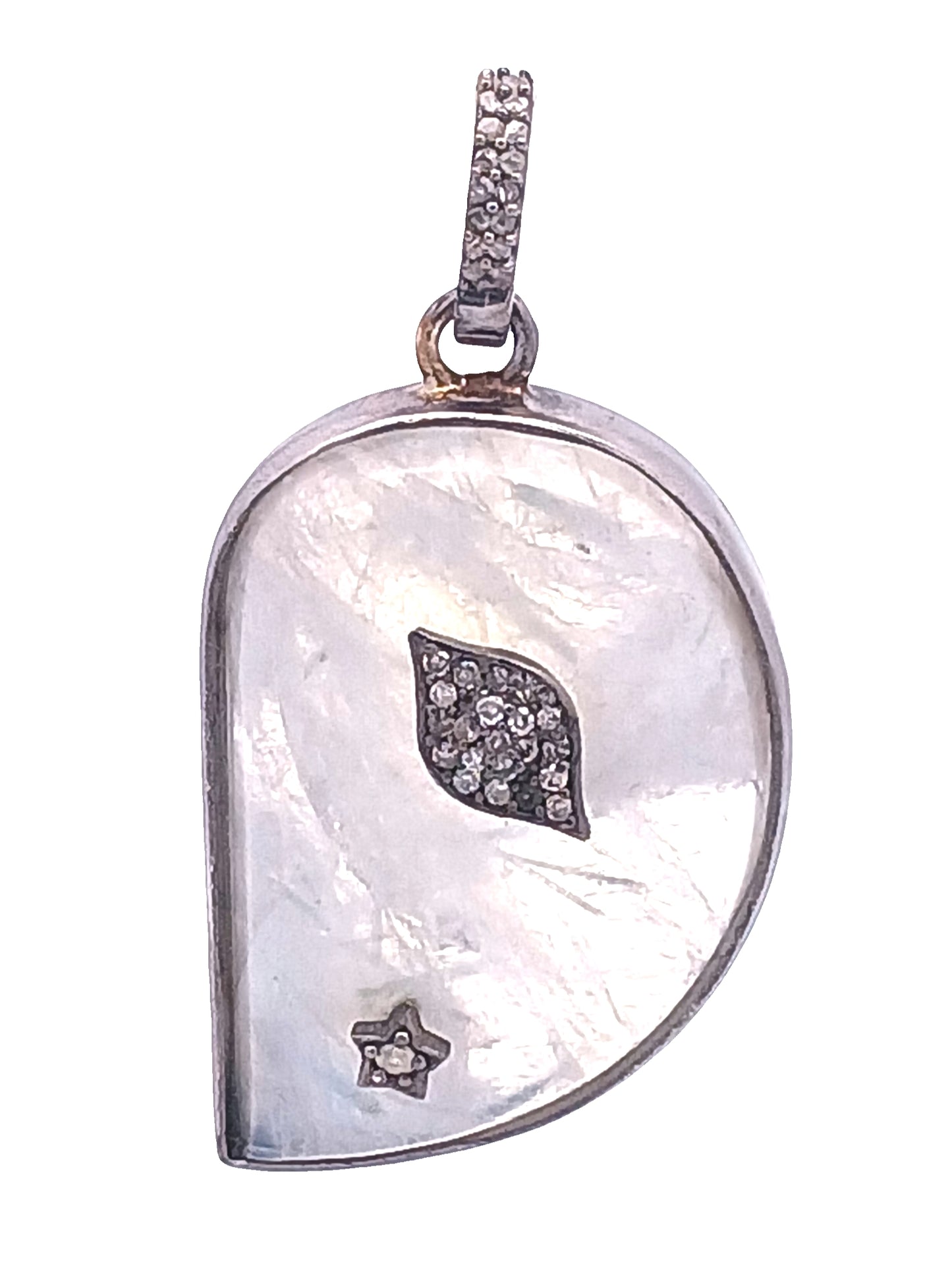 Diamond & Moonstone Pendant