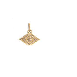 Evil Eye All Diamond Pendant