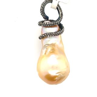Pearl Diamond Pendant