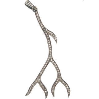 Roots Design All Diamond Pendant