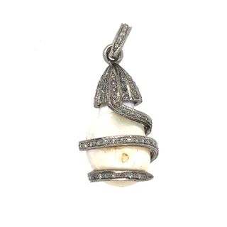 Pearl Diamond Pendant