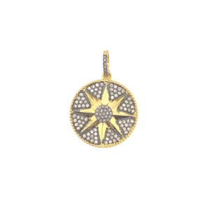 Round Design Diamond Pendant