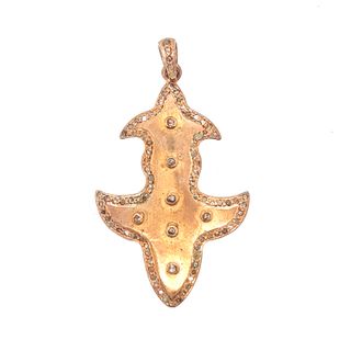 Diamond and Silver Pendant