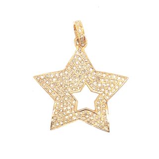 Star All Diamond Pendant