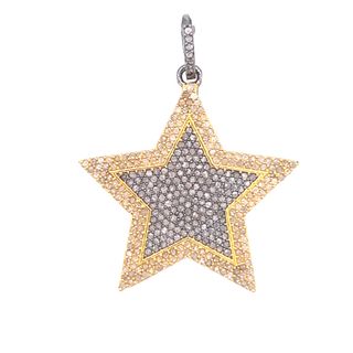 Star Design All Diamond Pendant