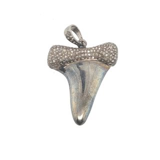 Diamond and Stone Pendant