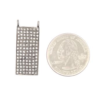 All Diamond Pendant with Two Link