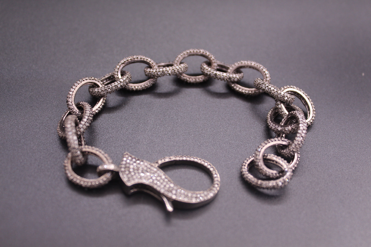 Silver Diamond Bracelet