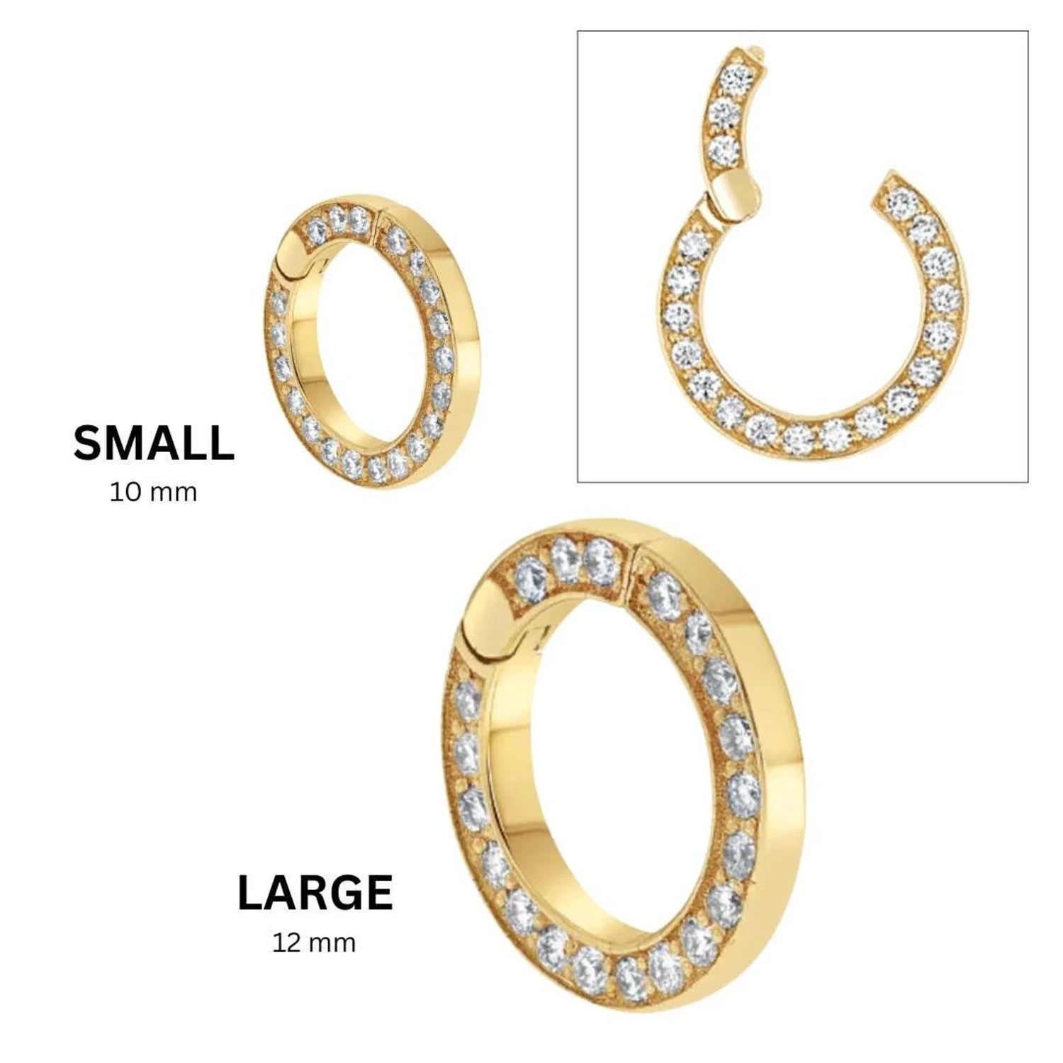 14kt Gold Lock