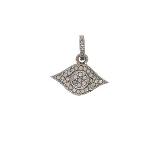 Evil Eye All Diamond Pendant