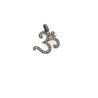 Small OM All Diamond Pendant