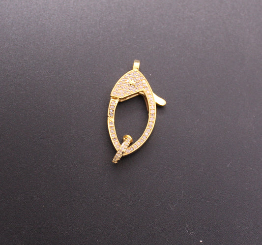 All Diamond Clasp