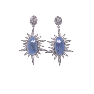 Gemstones Diamond Earrings
