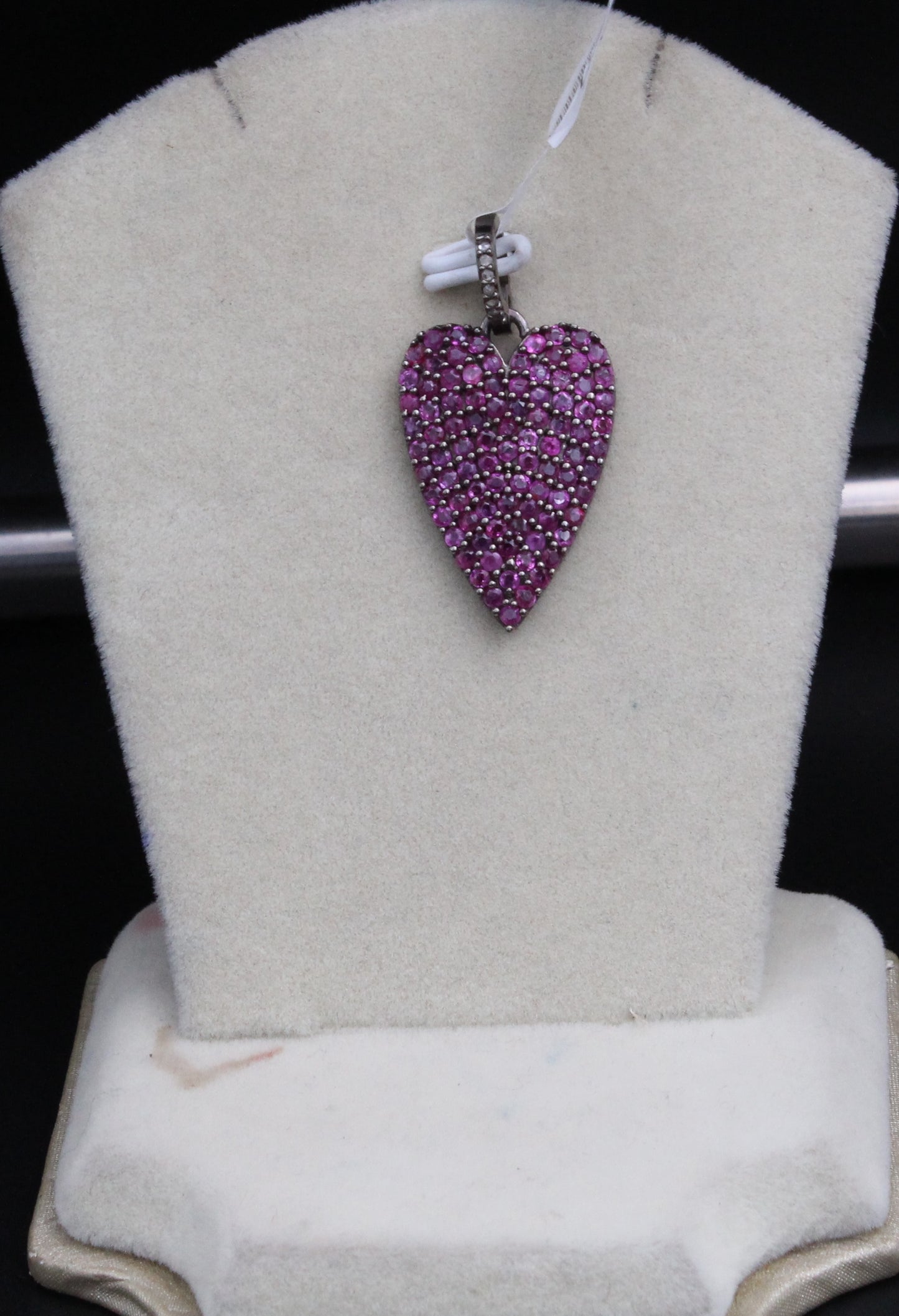 Heart Natural Gemstone Pendant