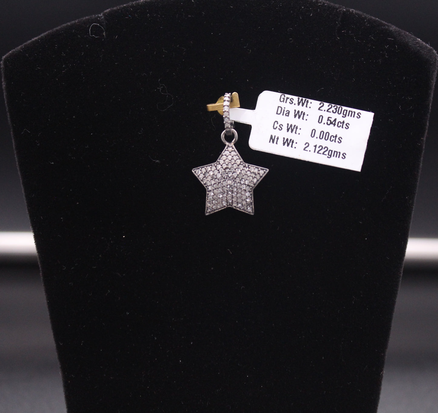 Star All Diamond Pendant