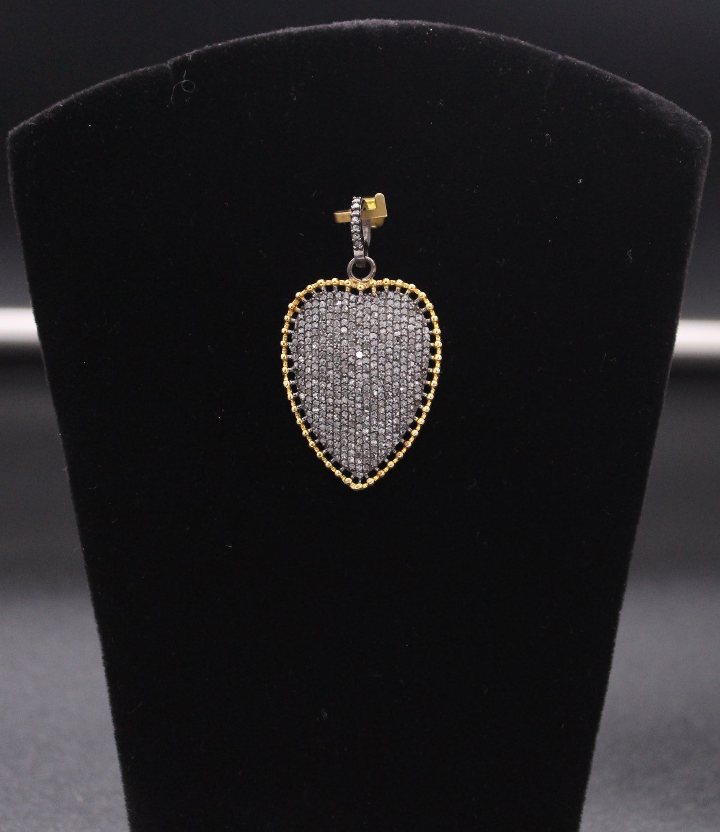 Heart Design All Diamond Pendant