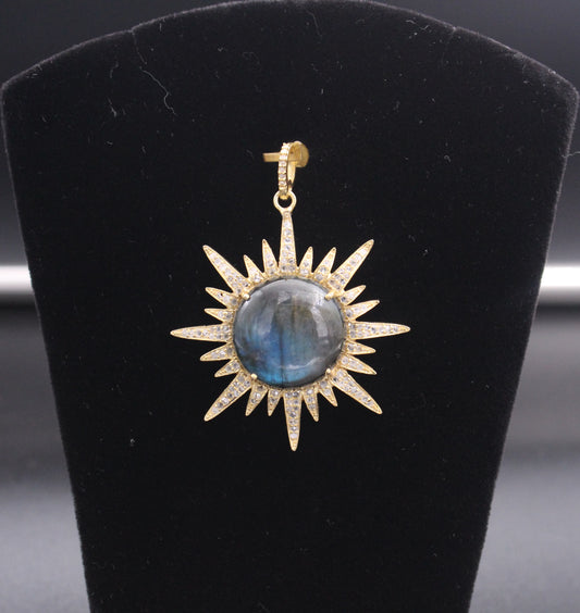 Sun Diamond and Labro Pendant