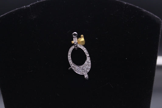All Diamond Clasp