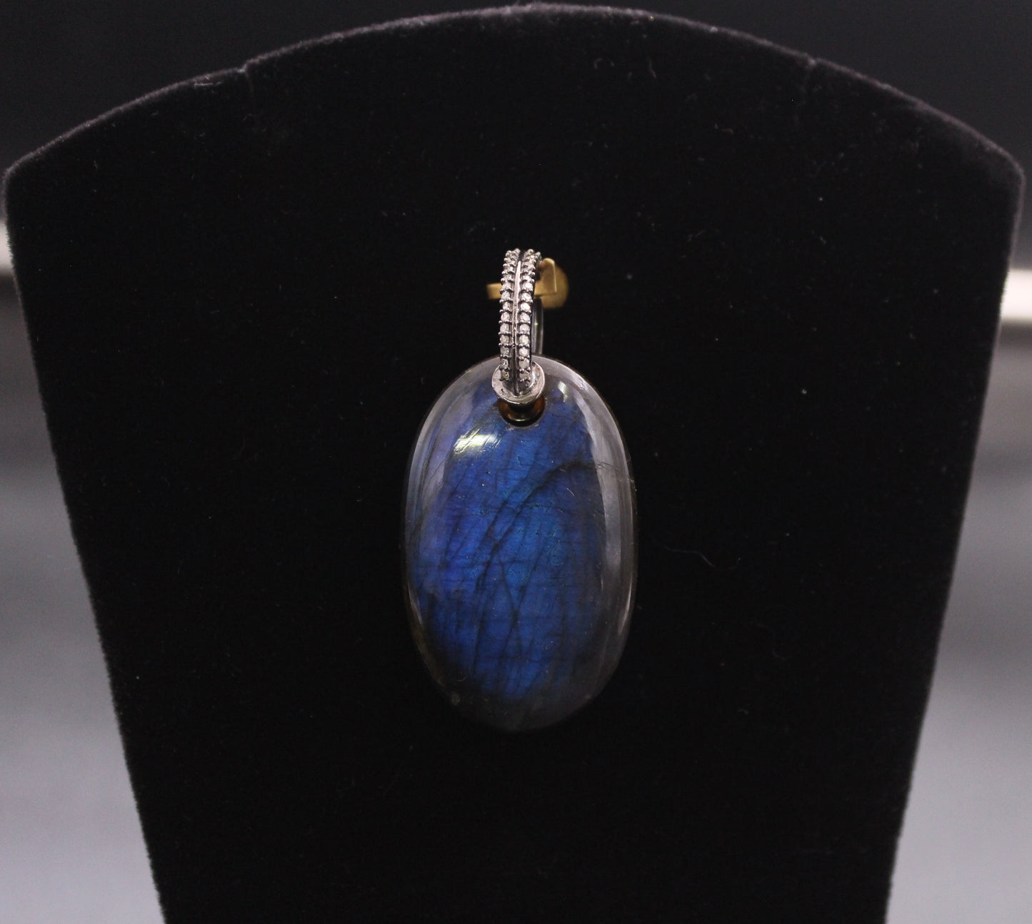 Oval Gemstone Pendant