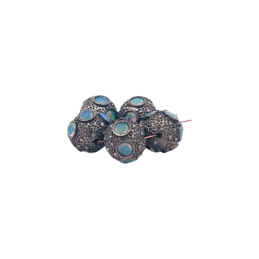 Diamond Labro & Opal Bead