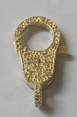 Pave Diamond Lock