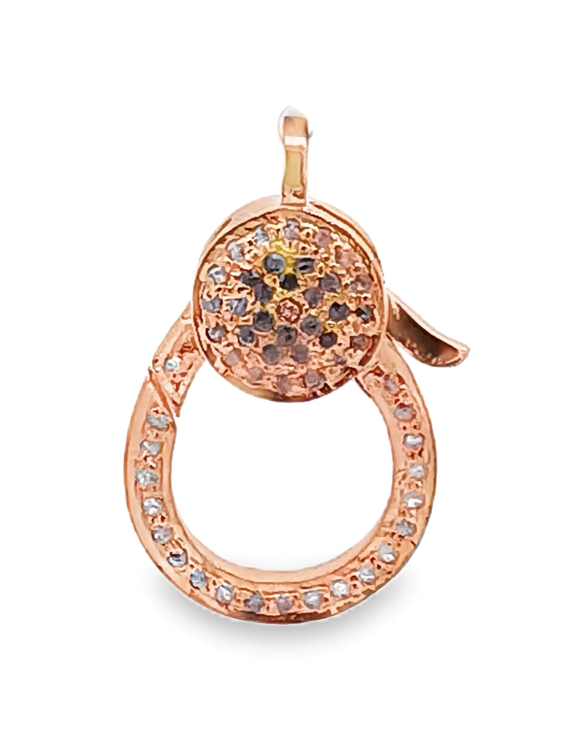 Pave Diamond Lock