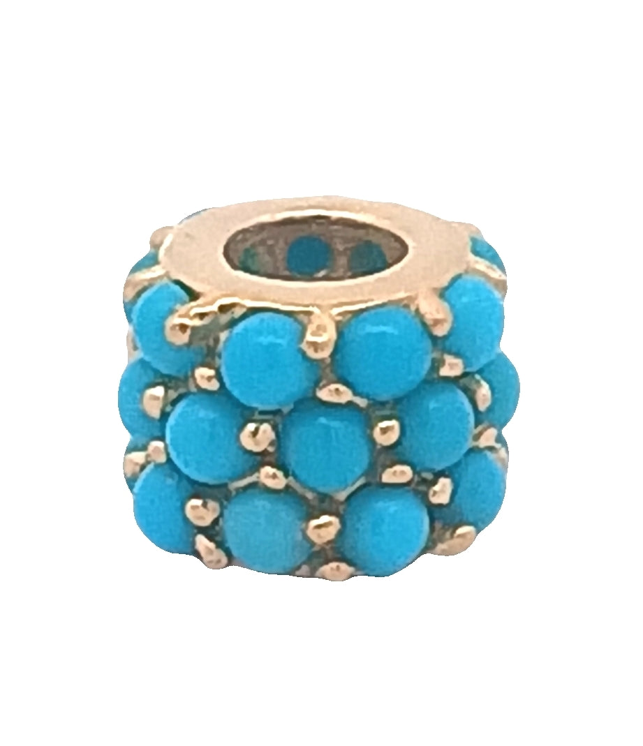 Turquoise 10MM Spacer