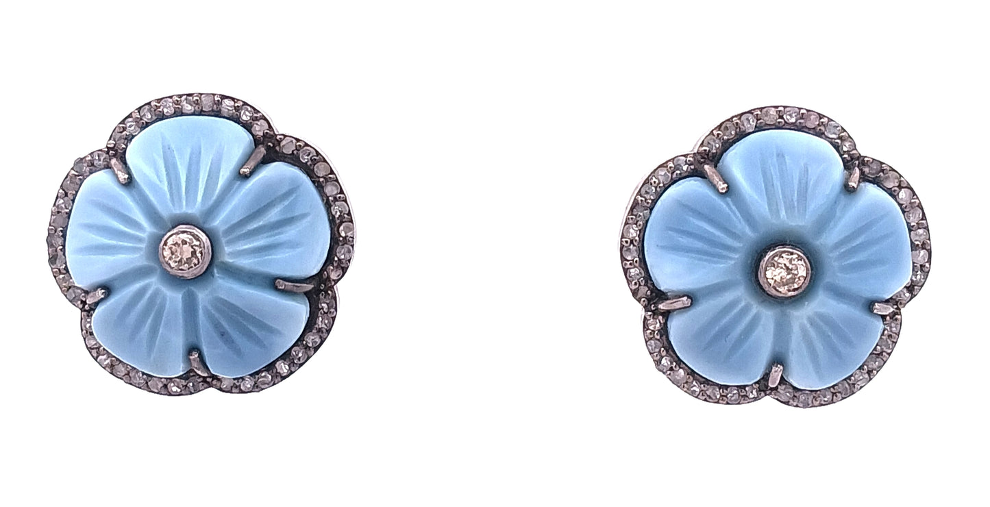 Diamond & Gemstone Earring