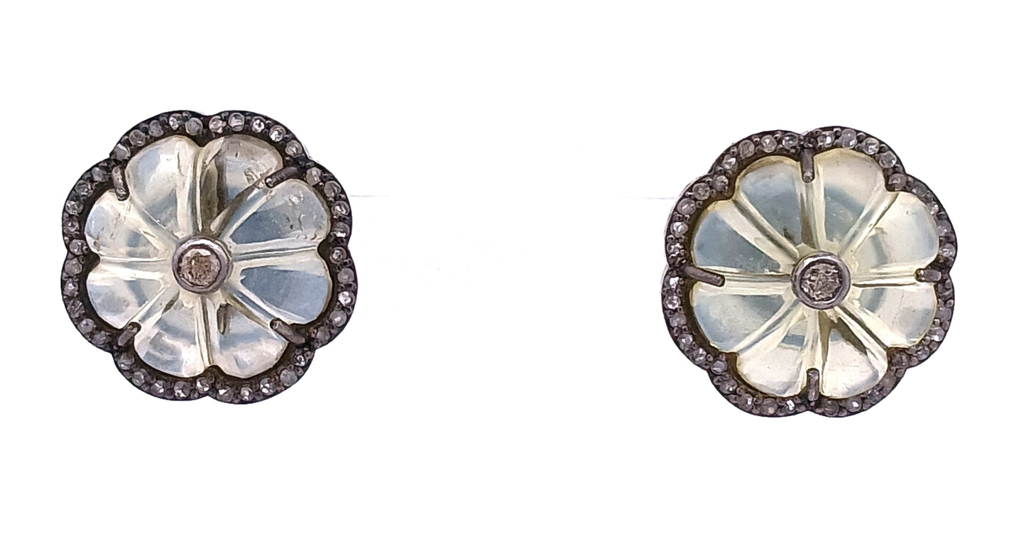 Diamond & Gemstone Earring