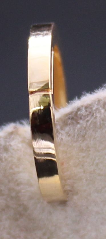 Round Gold Lock