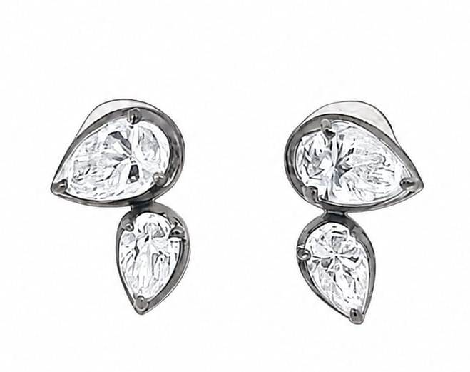 14KT Diamond Earring